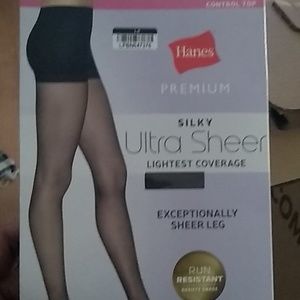 Hanes premium silky ultra sheer stockings